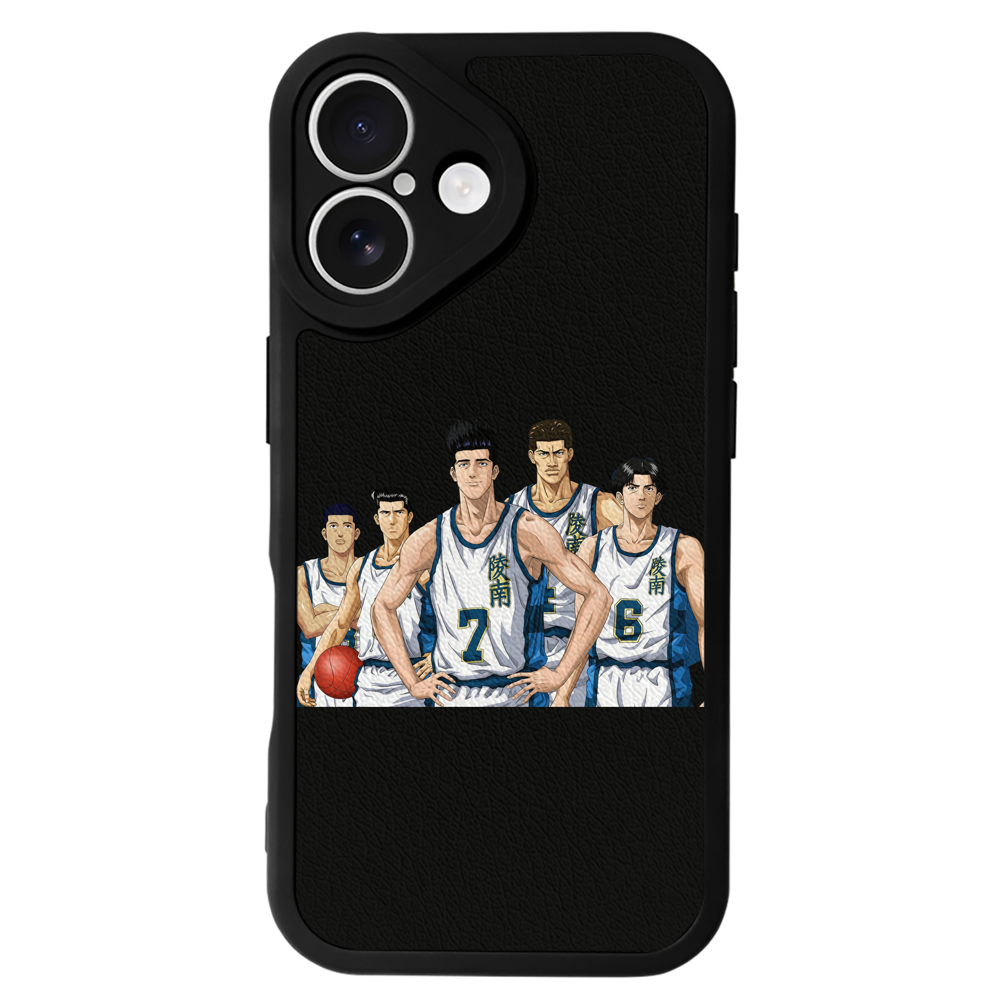 （画像用） SLAM DUNK／スラムダンク 【iPhone 16シリーズ対応】シリコンスマホケース（レザー調） 材質：シリコン